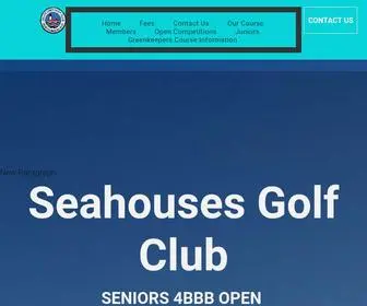 Seahousesgolf.co.uk(Seahouses Golf Club) Screenshot