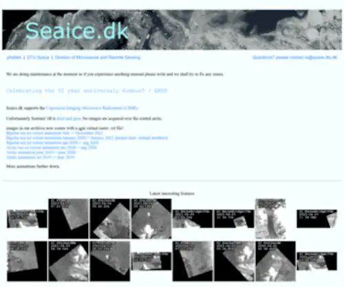 Seaice.dk(Sea Ice Denmark) Screenshot