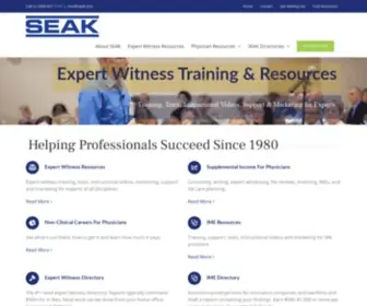 Seak.com(SEAK, Inc) Screenshot