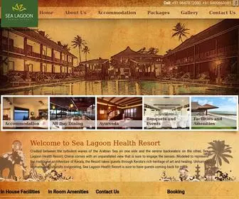 Sealagoonhealthresort.com(Sealagoon Health Resort Cherai) Screenshot