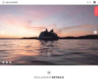 Sealander.de(Der Schwimmcaravan) Screenshot