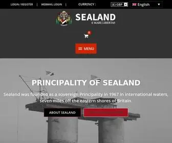 Sealandgov.org(Nobility titles) Screenshot