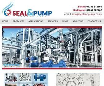 Sealandpump.co.uk(Seal & Pump Engineering Services Ltd) Screenshot