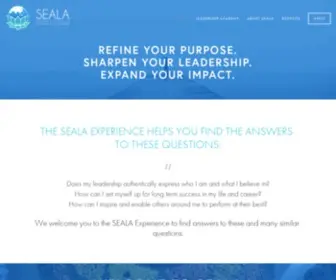 Sealanetwork.org(SEALA) Screenshot