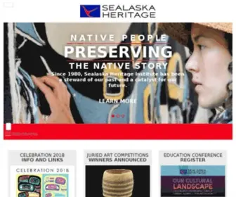 Sealaskaheritage.org(Sealaskaheritage) Screenshot