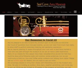 Sealcoveautomuseum.org(Seal Cove Auto Museum) Screenshot