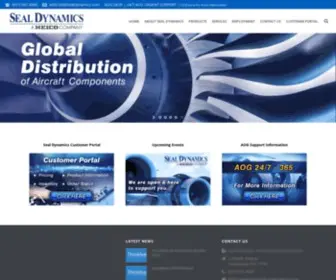 Sealdynamics.com(Seal Dynamics) Screenshot