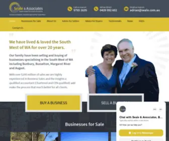 Sealeandassociates.com.au(Businesses for Sale in Bunbury) Screenshot