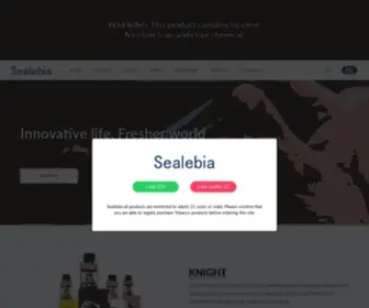 Sealebia-Vape.com(Disposable Vape Supplier) Screenshot