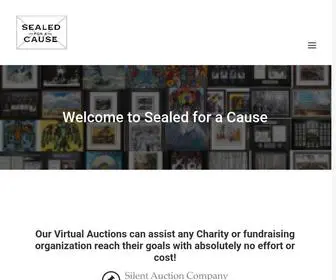 Sealedforacause.com(Sealed for a Cause) Screenshot