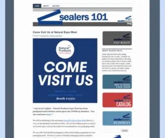 Sealers101.com(Sealer Sales) Screenshot