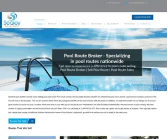 Sealeybb.com(Pool Route Brokers) Screenshot