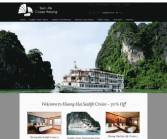 Sealifecruisehalong.com(Sealife Cruise Halong) Screenshot