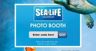 Sealifephotobooth.com(Enter the Code on Your Photo) Screenshot