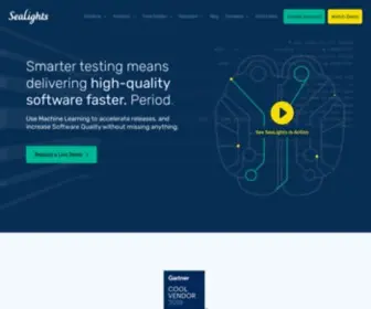 Sealights.io(The Software Quality Intelligence Platform) Screenshot