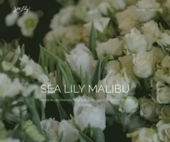 Sealilymalibu.com(Sea Lily Malibu) Screenshot