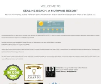 Sealinebeachqatar.com(Sealine Beach Resort Full Site) Screenshot