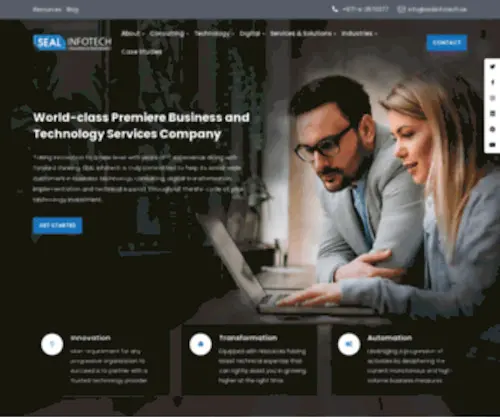 Sealinfotechme.com(Sealinfotechme) Screenshot