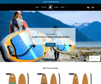 Sealionboards.com(We are an earth loving SUP brand) Screenshot