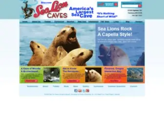 Sealioncaves.com(Sea Lion Caves) Screenshot