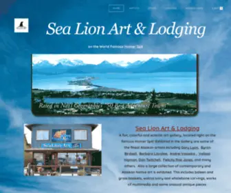 Sealiongallery.com(SeaLion Art & Gifts) Screenshot