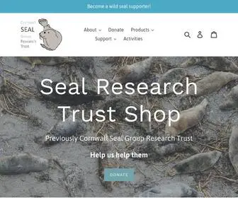 Sealresearchtrust.com(Cornwall Seal Group Research Trust) Screenshot