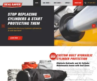 Sealsaver.com(Trusted Hydraulic Cylinder & Hose Protection) Screenshot