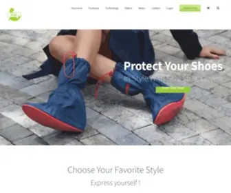 Sealshoecovers.com(Protect your footwear with Seal Shoe Covers) Screenshot