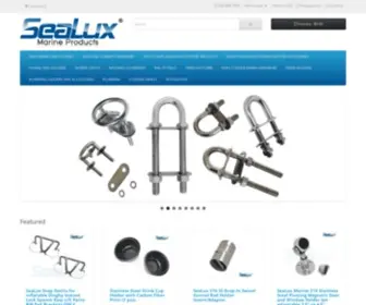 Sealuxpro.com(SeaLux Marine Products) Screenshot