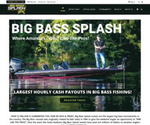 Sealyoutdoors.com(Where Amatuers Win Like The Pros) Screenshot