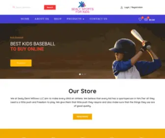 Sealysportsforkids.com(Sealy Sports For Kids) Screenshot