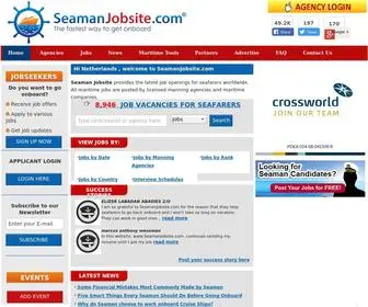 Seamanjobsite.com(Seaman Jobs) Screenshot