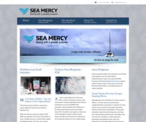 Seamercy.org(Seamercy) Screenshot