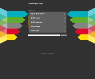 Seamistgolf.com(Seamistgolf) Screenshot