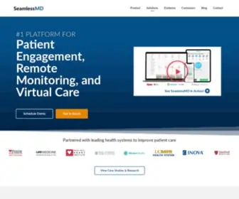 Seamless.md(Engage, monitor, and optimize patients for better outcomes) Screenshot