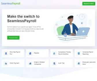 Seamlesspayday.com(Payroll Management Software) Screenshot