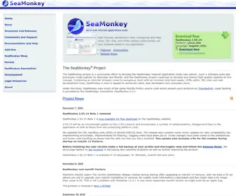 Seamonkey-Project.org(SeaMonkey®) Screenshot
