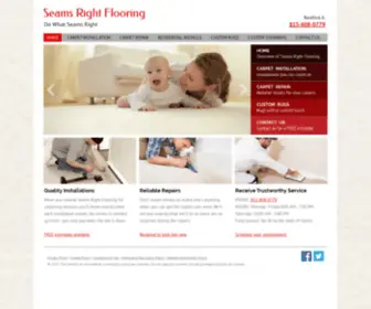 Seamsrightflooring.com(Seams Right Flooring) Screenshot