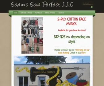 Seamssewperfect.biz(Seams Sew Perfect LLC) Screenshot