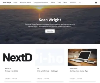 Sean-Wright.com(Sean Wright) Screenshot