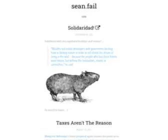 Sean.fail(Sean fail) Screenshot