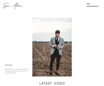 Seanalami.com(Blessed Bringing What's in my my Head onto a Visual format to share with the world) Screenshot
