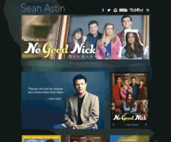 Seanastin.com(Sean Astin) Screenshot