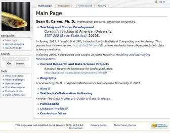 Seancarver.org(Sean) Screenshot