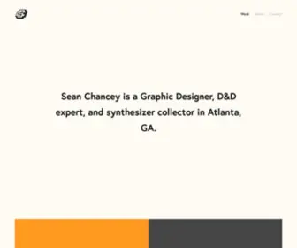 Seanchancey.com(Chancey Design) Screenshot