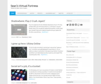 Seandahlberg.com(Sean's Virtual Fortress) Screenshot