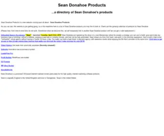 Seandonahoeproducts.com(Sean Donahoe Products) Screenshot
