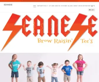 Seanese.com(Sean from Born this Way's creative T) Screenshot