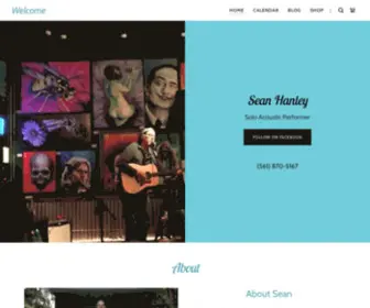 Seanhanley.net(Sean Hanley) Screenshot