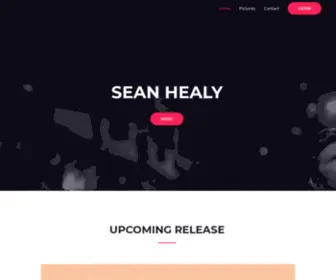 Seanhealymusic.com(Sean Healy) Screenshot